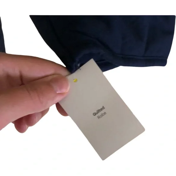 Midnight Quilted Cocoon Robe by Auden - Picture 7 of 10